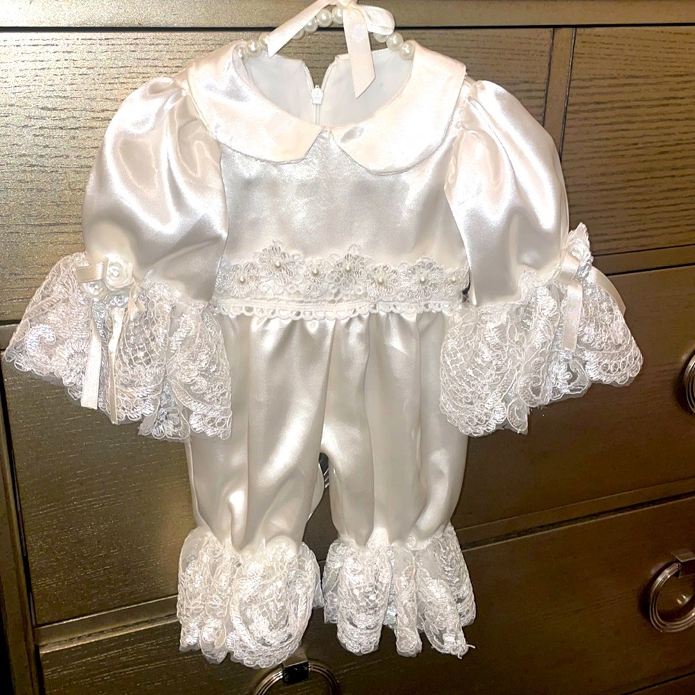 Baby baptism outfit